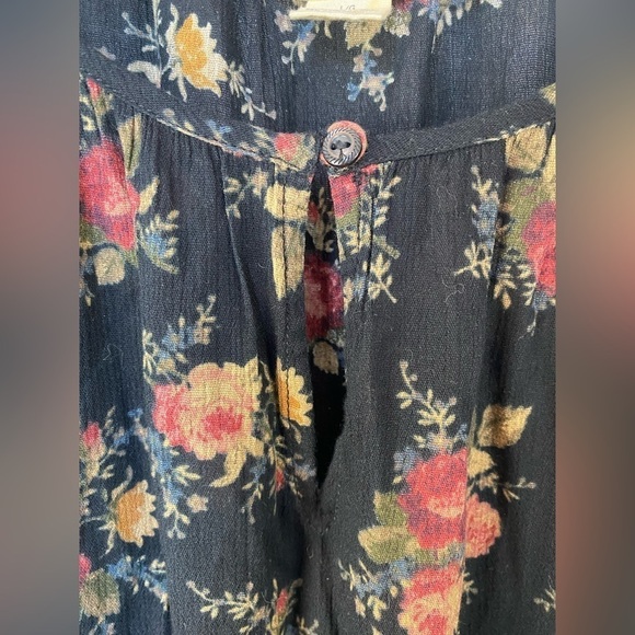 Denim & Supply Ralph Lauren Floral Mini Dress Smocked Size‎ X-Large - Picture 10 of 11